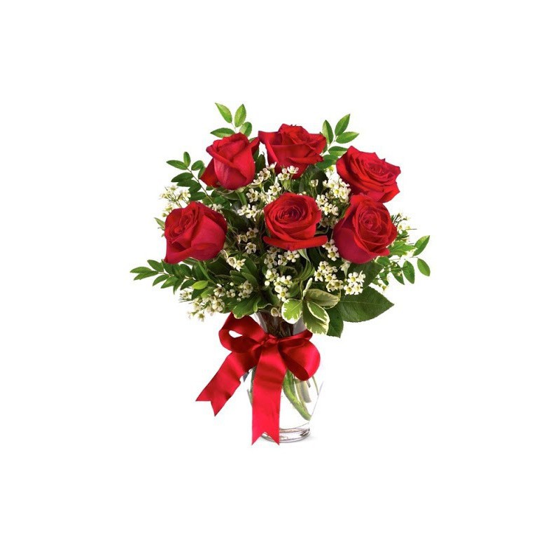 Ramo de Flores rosas por 15€ en Viveros Laraflor