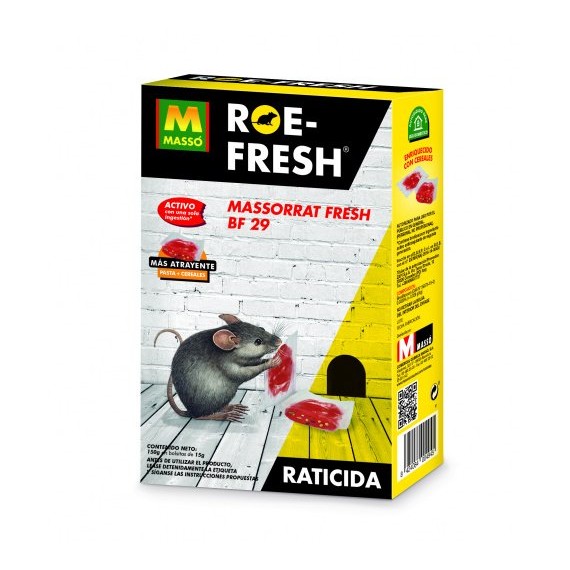 Veneno para ratas Roe-fresh 200g